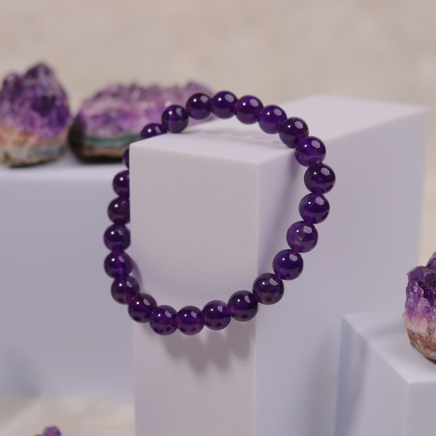 Pure Brazilian Amethyst Bracelet