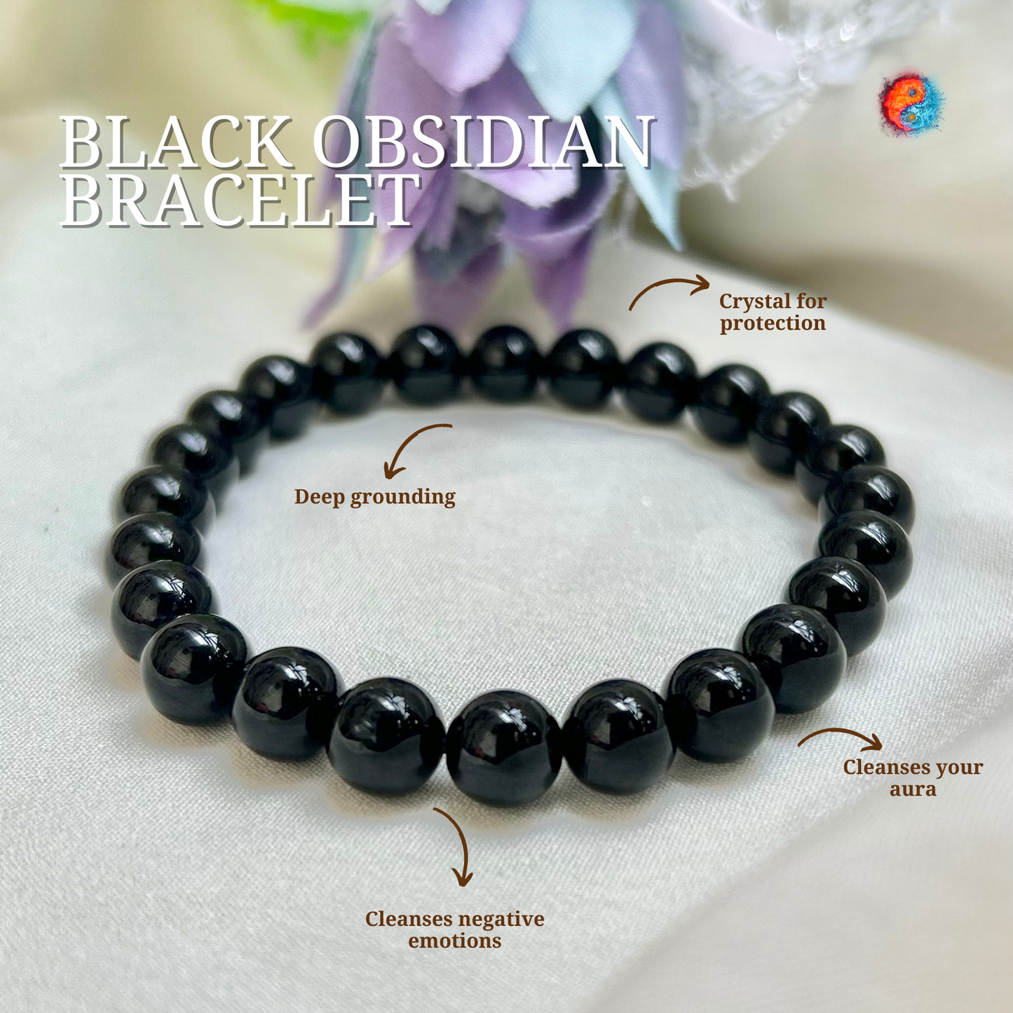 Black Obsidian Bracelet