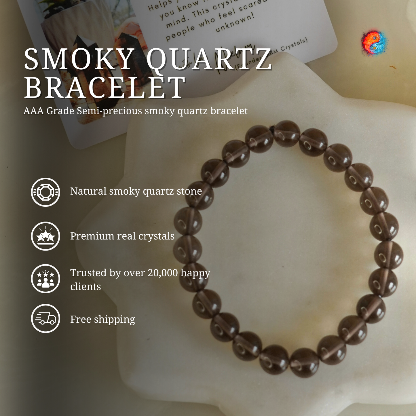 Smokey Quartz Bracelet