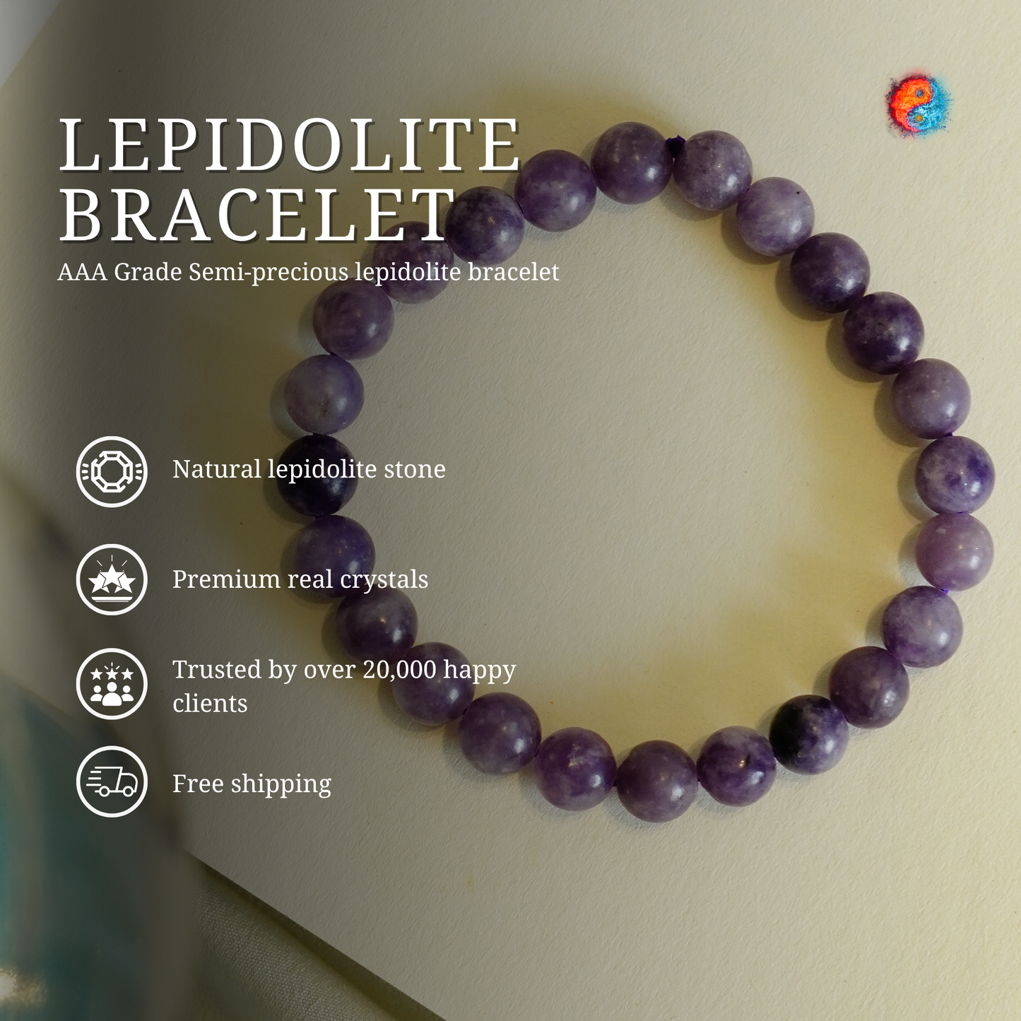 Lepidolite Bracelet