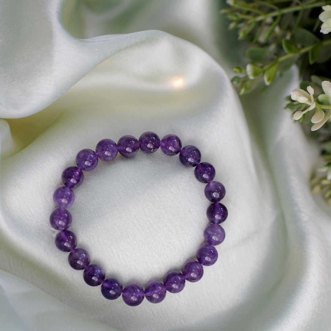Pure Brazilian Amethyst Bracelet