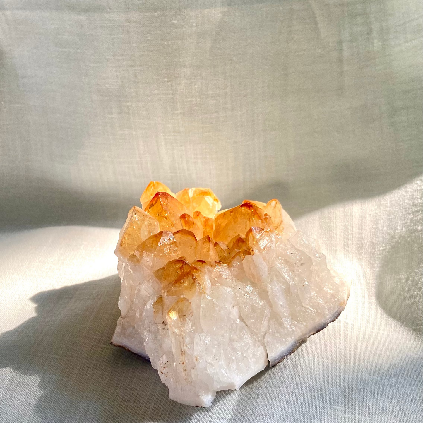 Citrine Cluster 350 gm