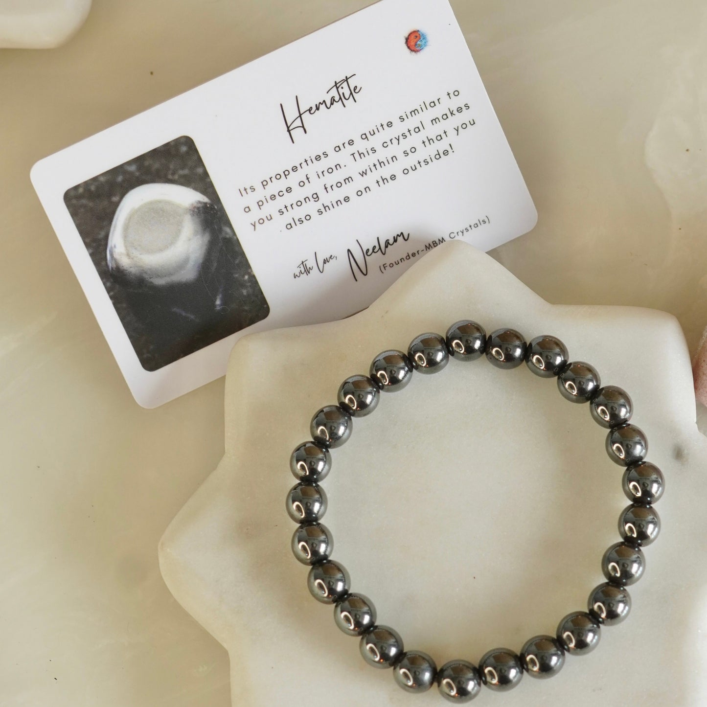 Pure Hematite Bracelet