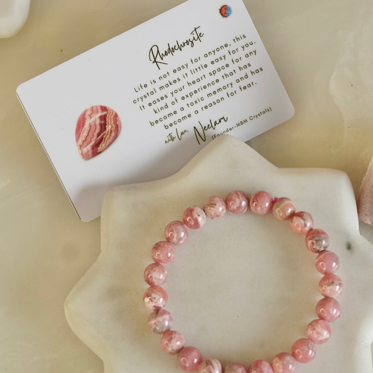 Rhodochrosite aka Peruvian Bracelet