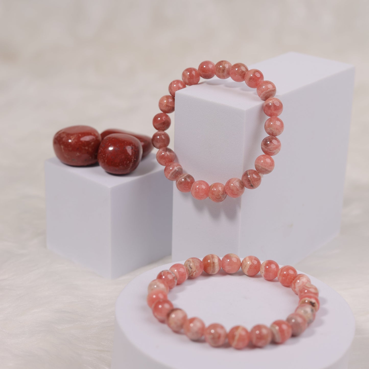Rhodochrosite aka Peruvian Bracelet