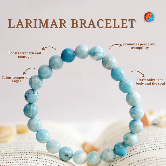 Larimar bracelet