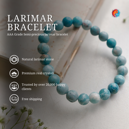Larimar bracelet