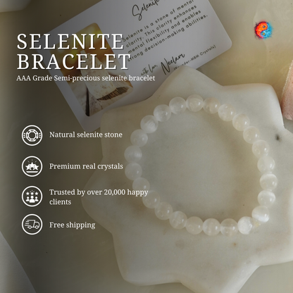 Selenite Bracelets