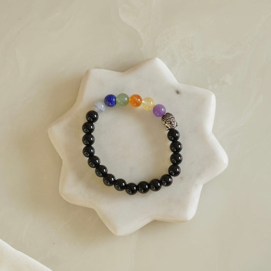 Seven Chakra Protection Bracelet