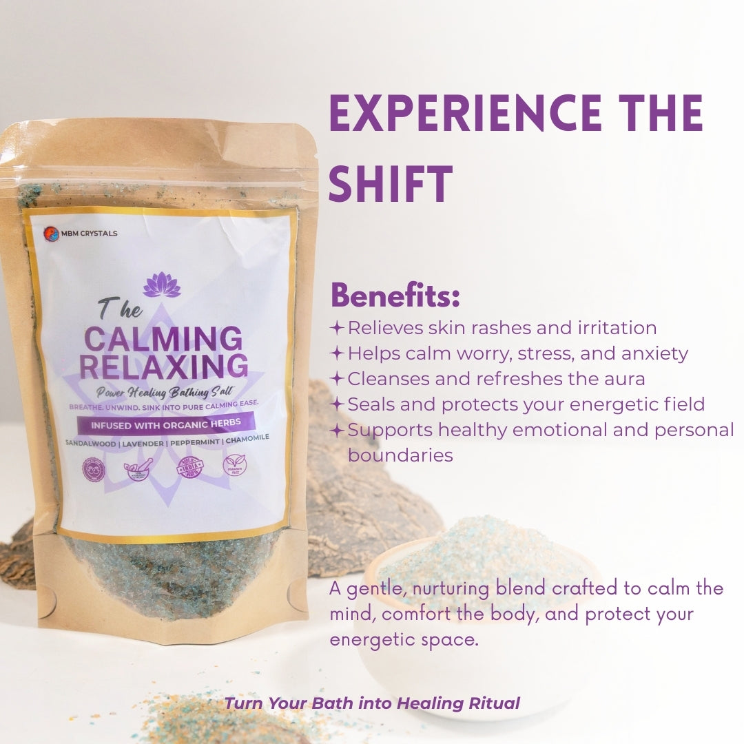 Calming Relaxing Pure Healing Bath Salt