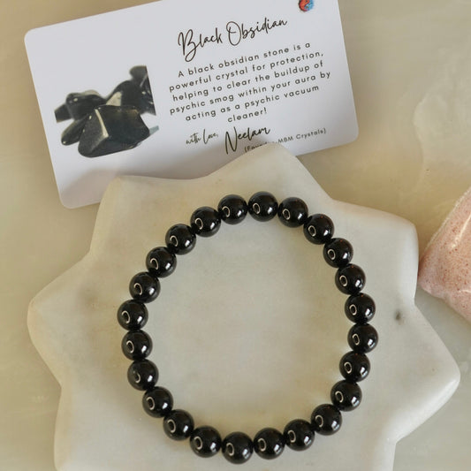 Black Obsidian Bracelet