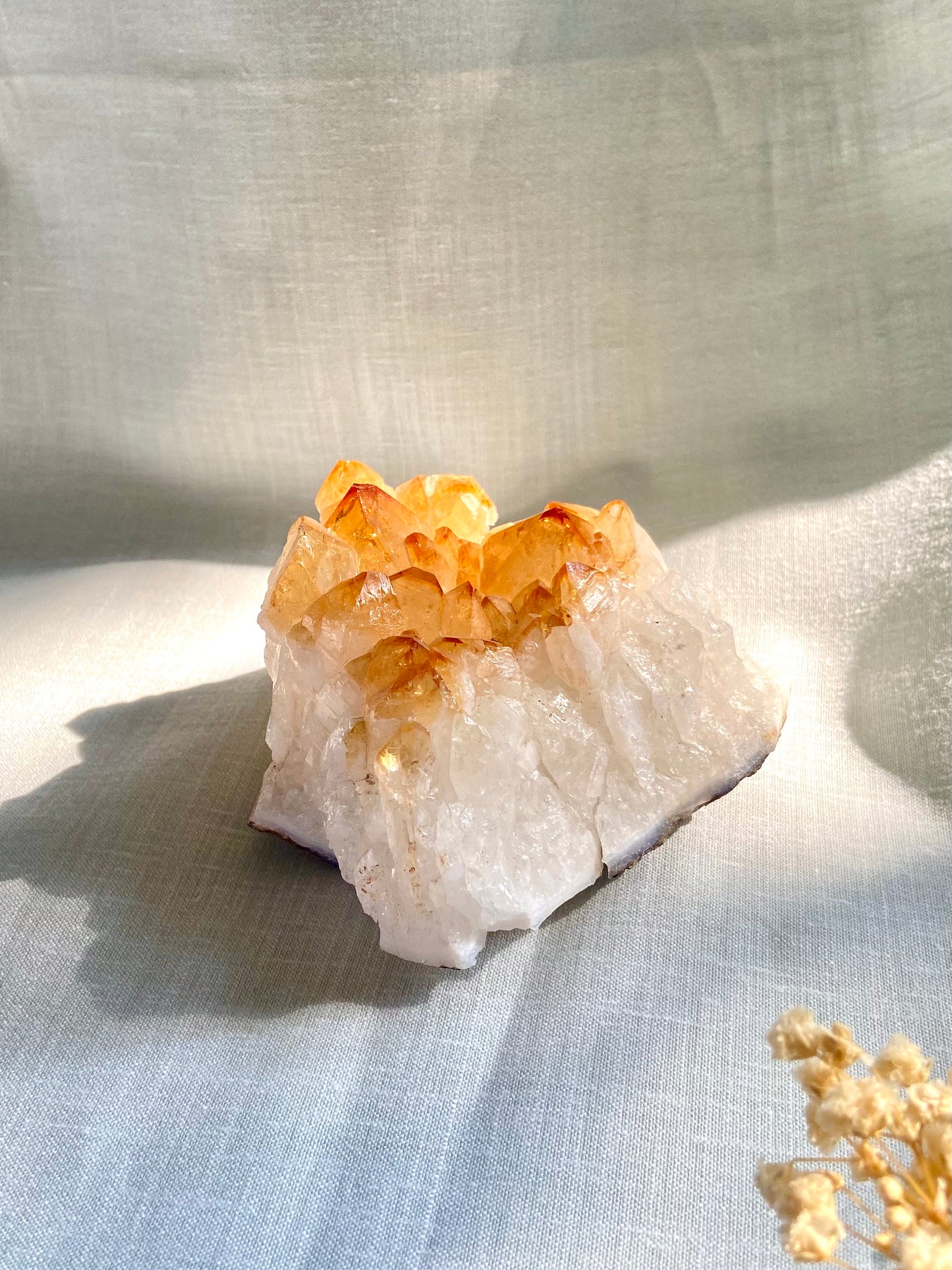 Citrine Cluster 350gms