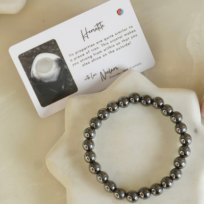 Pure Hematite Bracelet