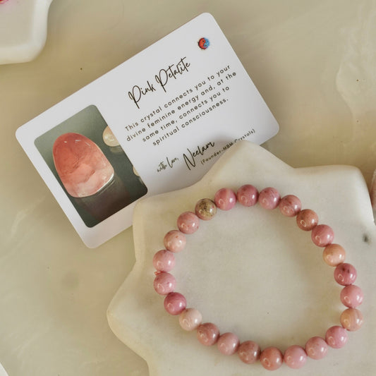 Pink Petalite Bracelet