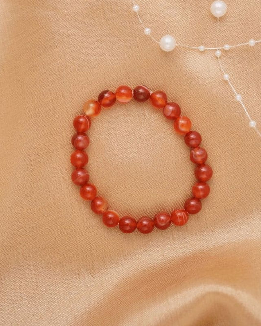 Pure Carnelian Rock Bracelet