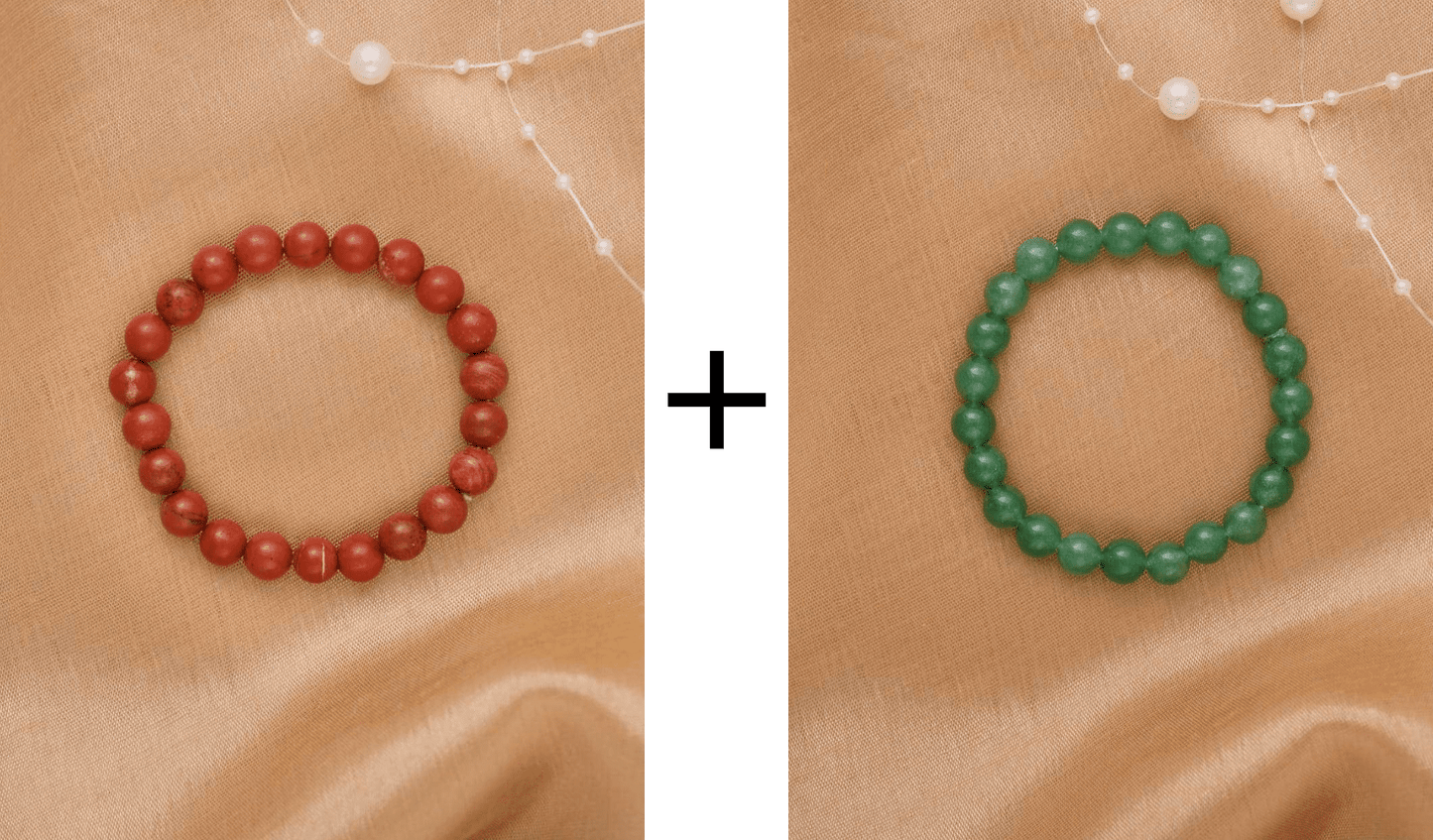 Red Jasper + Green Aventurine (Customized)