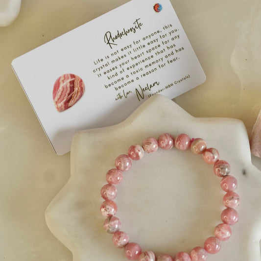 Rhodochrosite aka Peruvian Bracelet