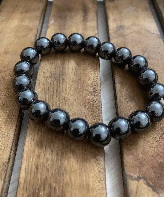 Pure Imported Hematite Bracelet