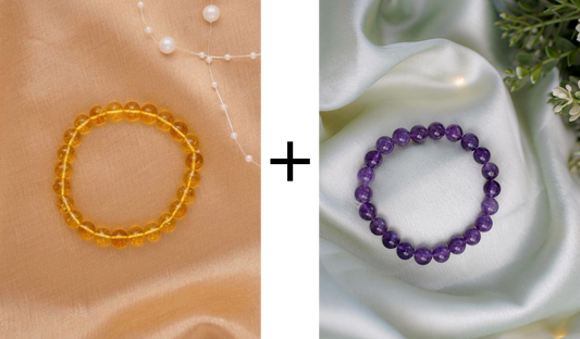 Citrine + Amethyst (Customized)