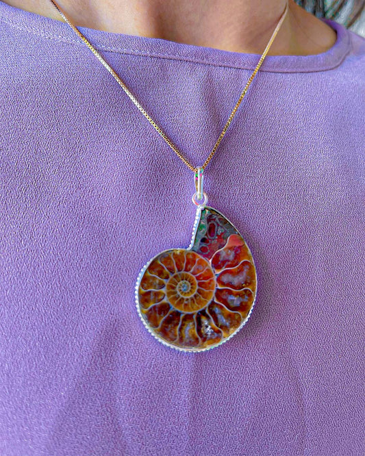 Ammonite Pendant