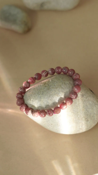 Rhodochrosite aka Peruvian Bracelet