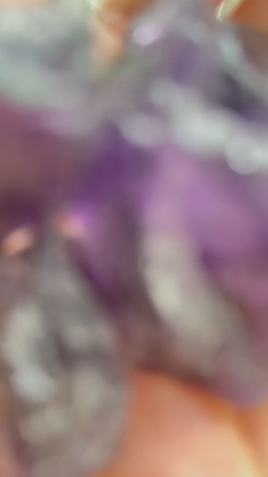 Pure Raw Amethyst Cluster